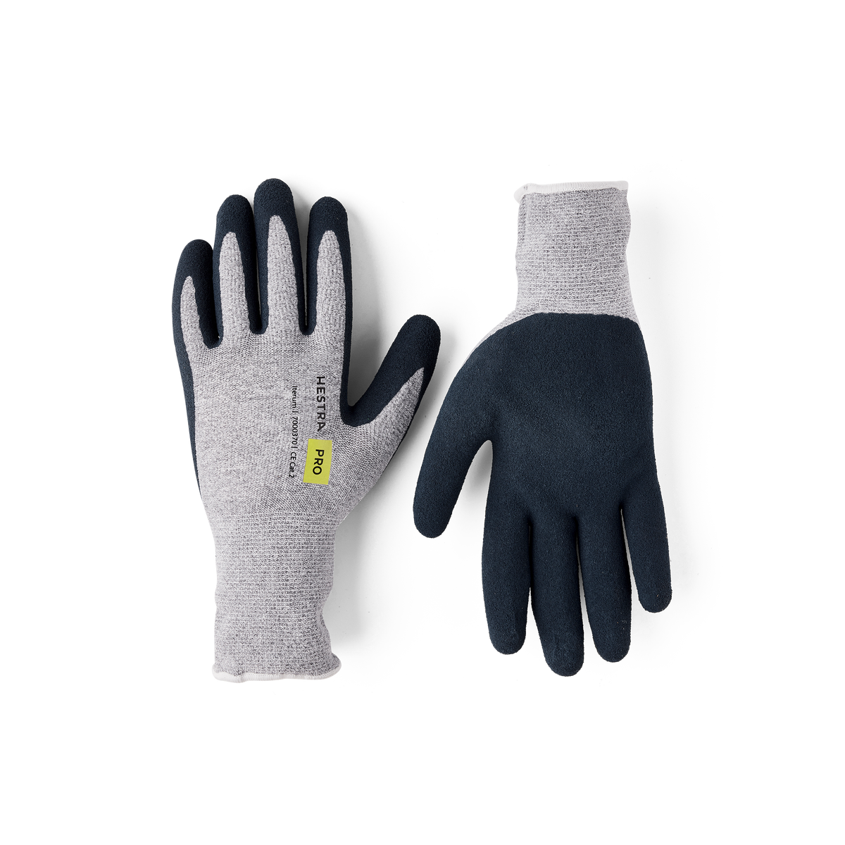 Hestra Iterum glove in Light grey – front view