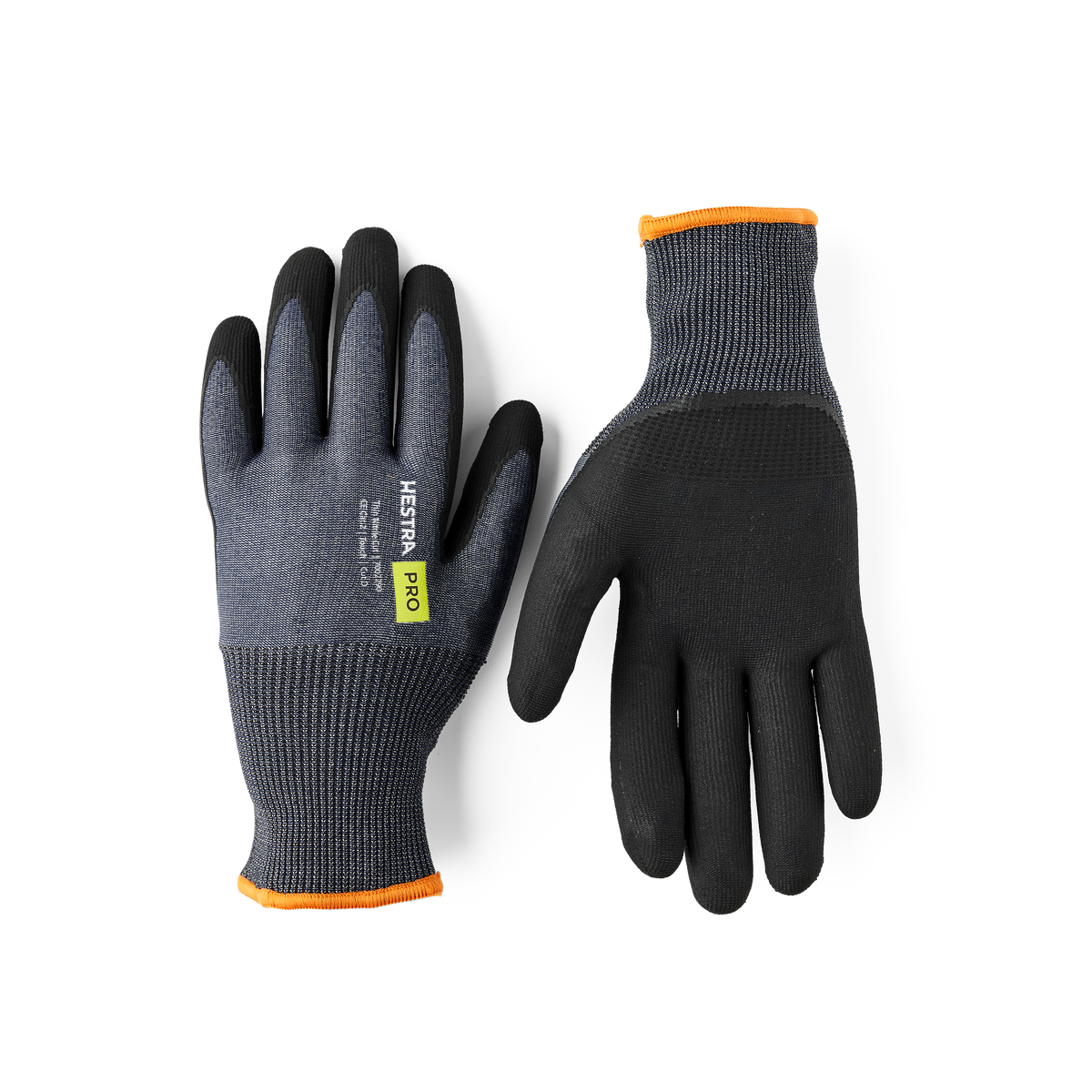 Hestra Thin Nitrile Cut glove in Navy – front view