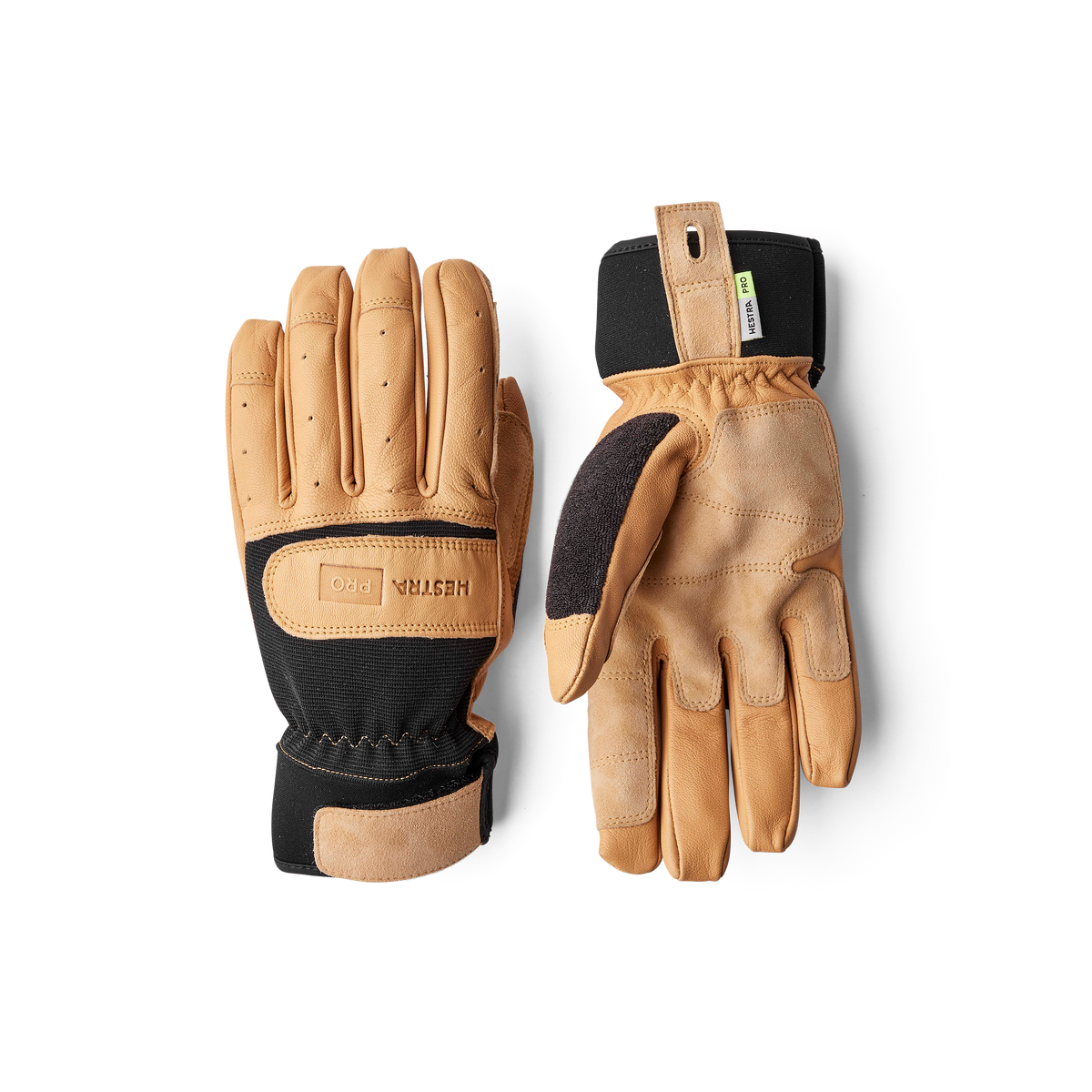 Hestra Titan Rope Handler glove in Tan – front view