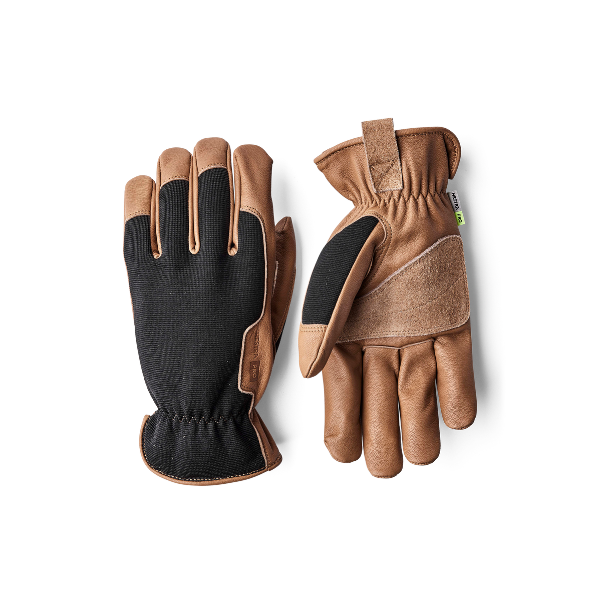 Hestra Sierra Tan glove in Black – front view