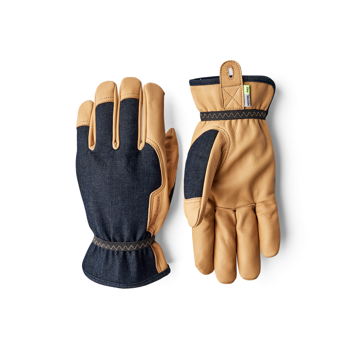 Hestra Kobolt Denim glove in Indigo – front view