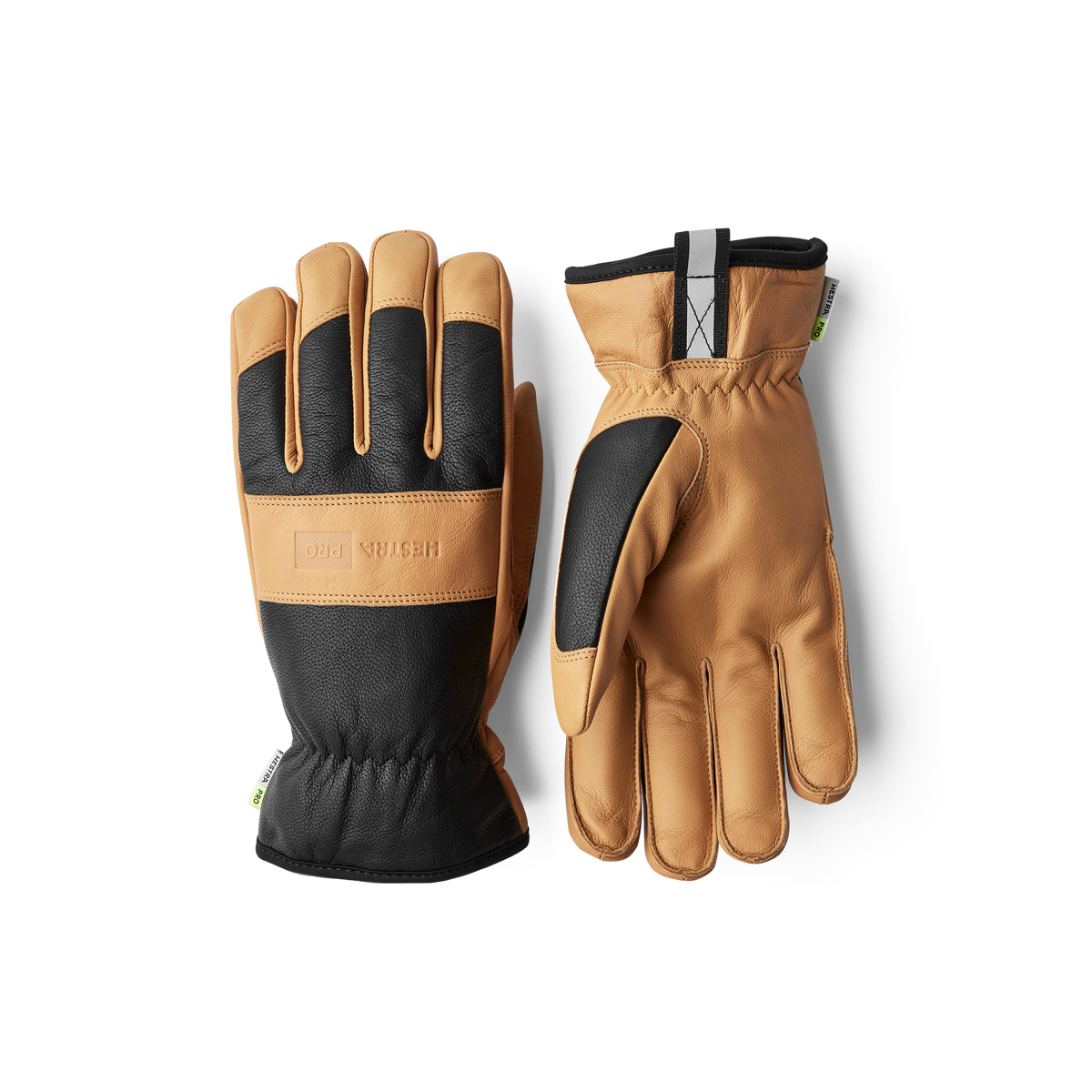 Hestra Winter Pro 5-Finger glove in Tan – front view