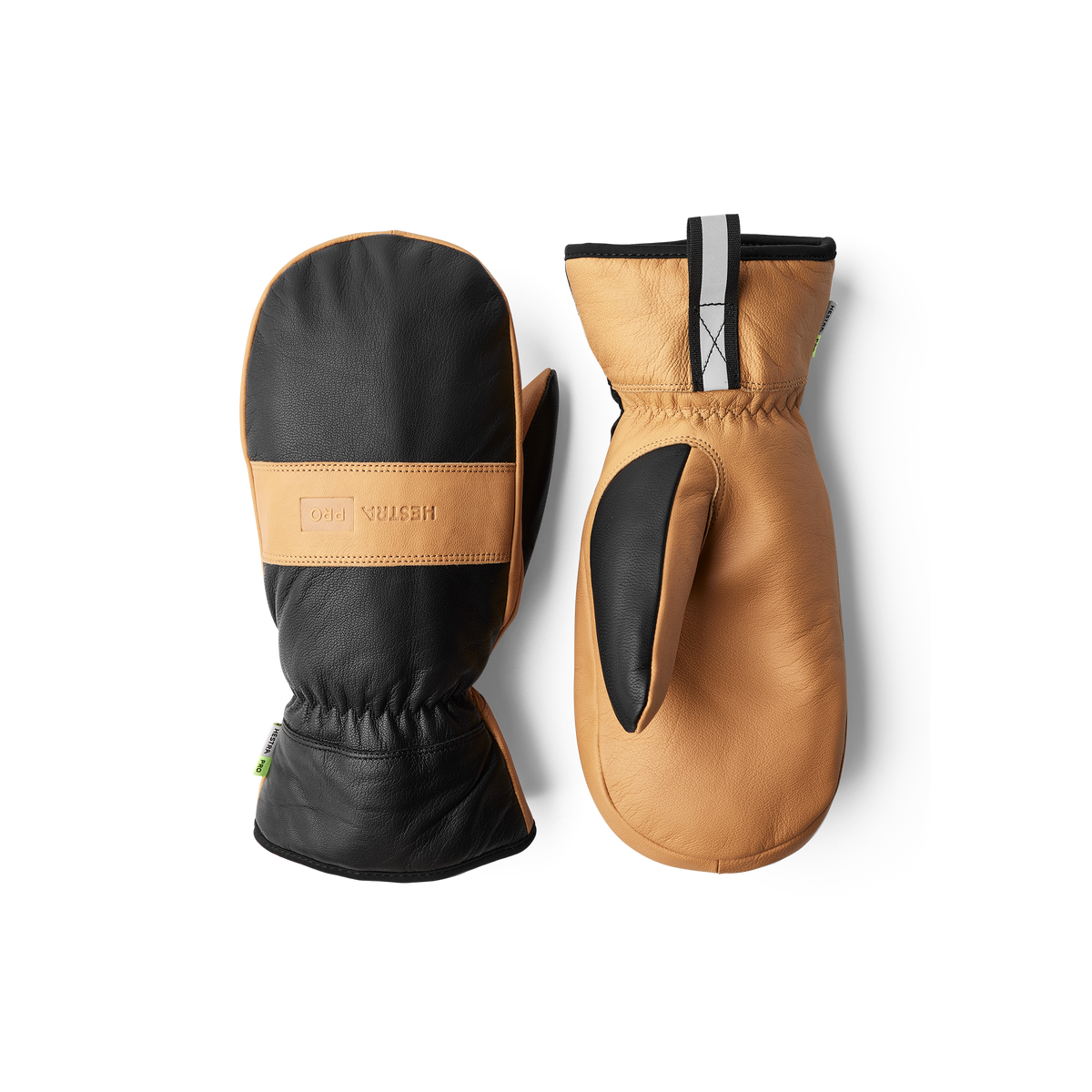 Hestra Winter Pro Mitt glove in Tan – front view