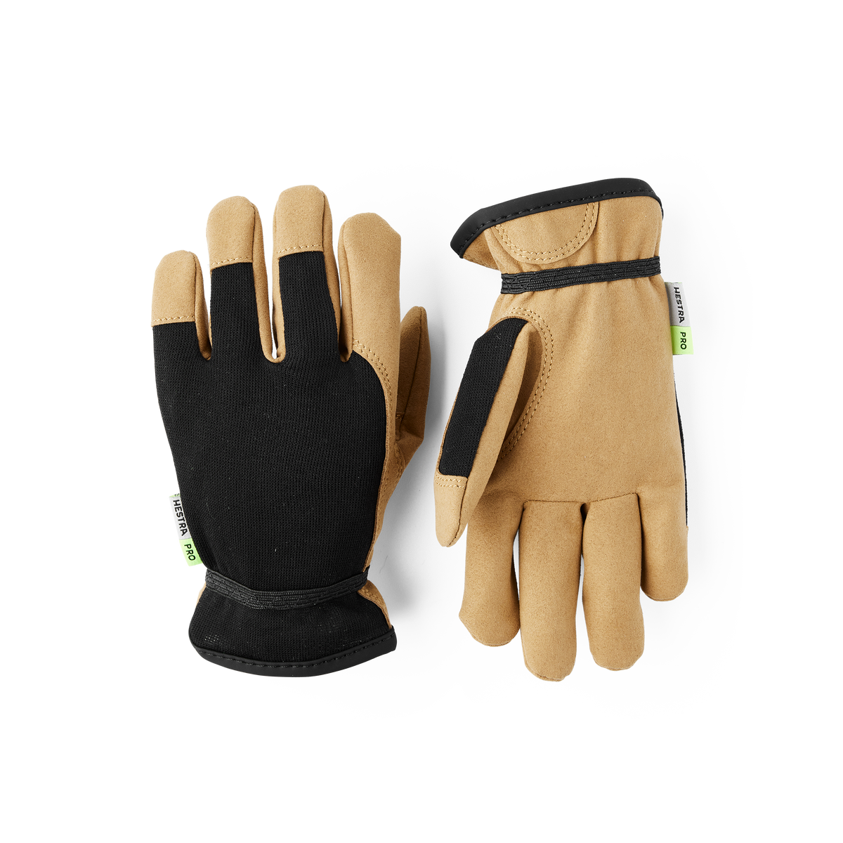 Hestra Kobolt Kid´s Synthetic glove in Black – front view